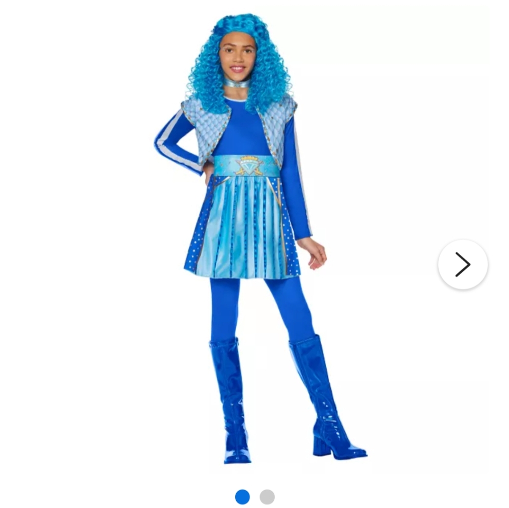 Spirit Halloween Rise Of Red Descendants Costume - Blue